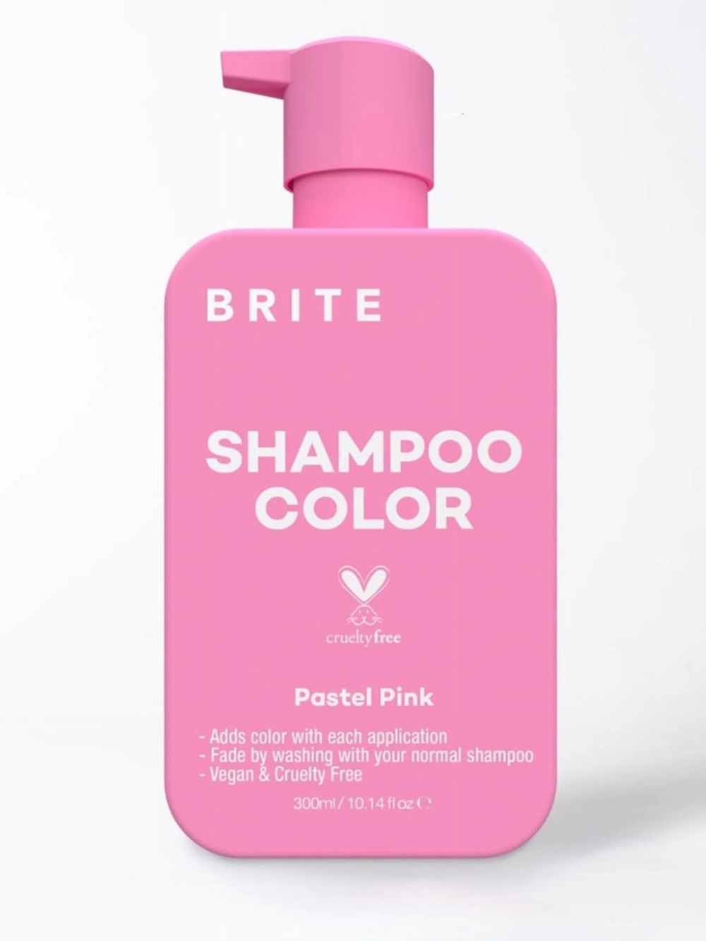 Pastel Pink Shampoo Color – Gradual Color-Depositing Shampoo